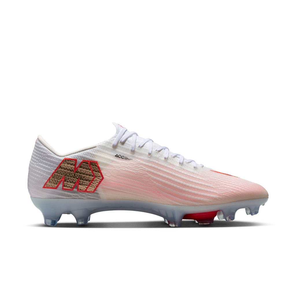 Nike Air Zoom Mercurial Superfly 11 Elite FG Firm-Ground Low-Top Soccer Cleats- White/Blur/ Bright Crimson